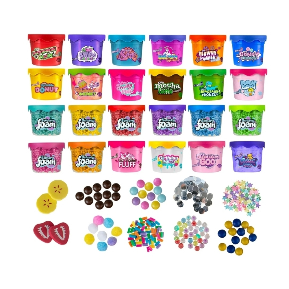 Huge SLIME Super Creator Pack, Includes 24 SlimS & 10 Mix-ins - NEW IN BOX